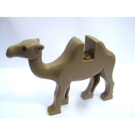 LEGO ANIMAL Camel dark beige with Black Eyes 